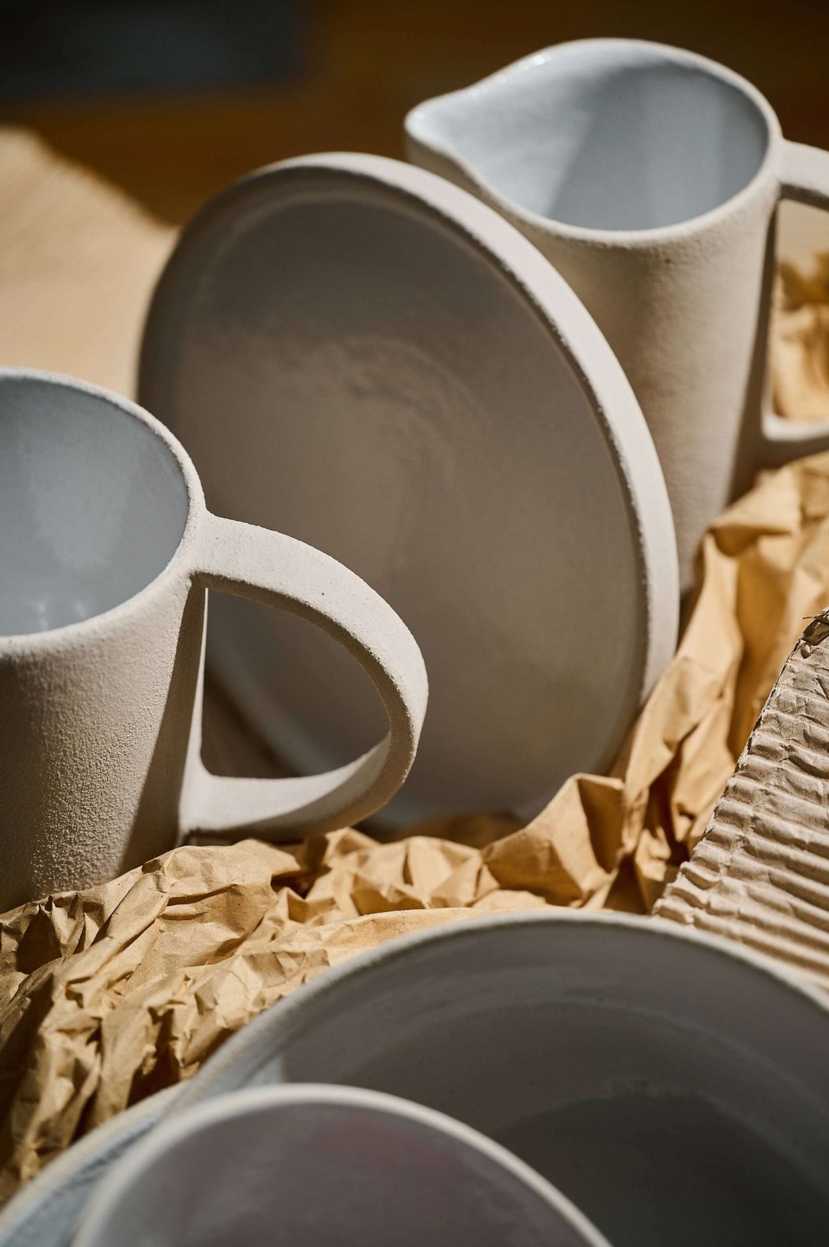 Stoneware Pitcher