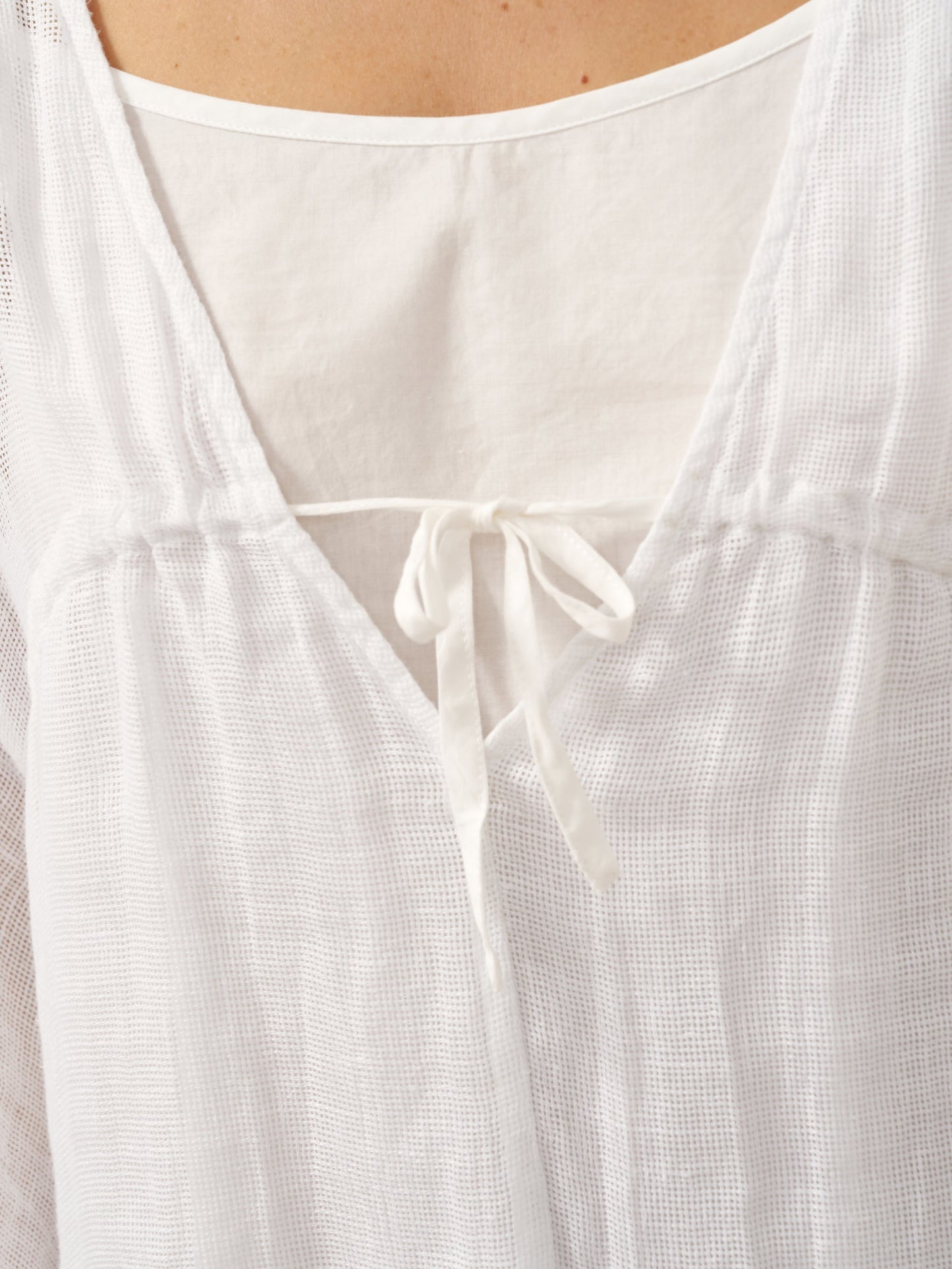 CASS V-Neck Cover-Up & Slip Dress Set