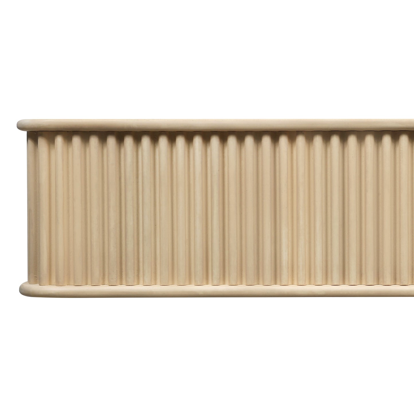 Fluted Fireplace Mantel Shelf – Real Wood