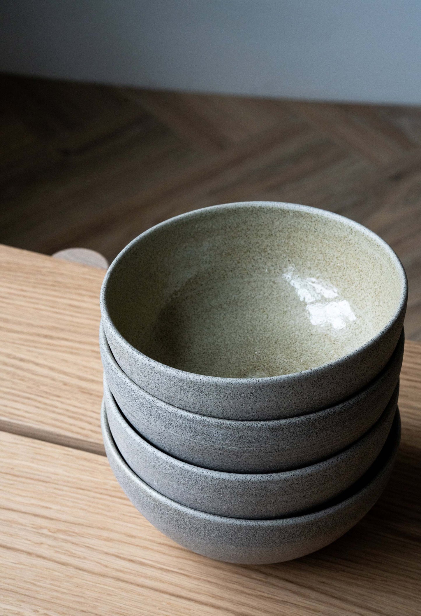 Concrete - Stoneware Everyday Bowl