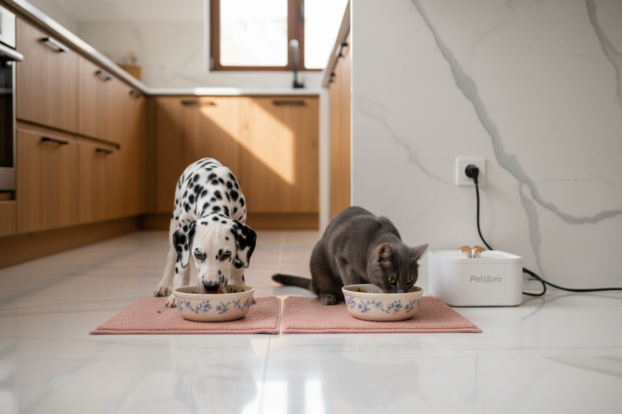 Pet Food Bowls & Containers