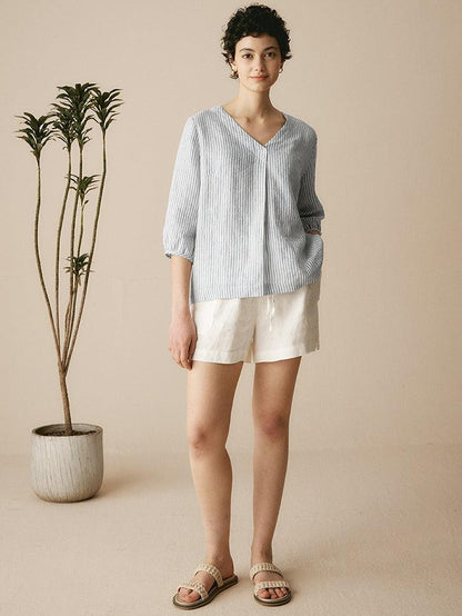 LEAH Puff Sleeves Top