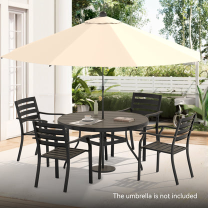5 Piece Outdoor Patio Dining Set