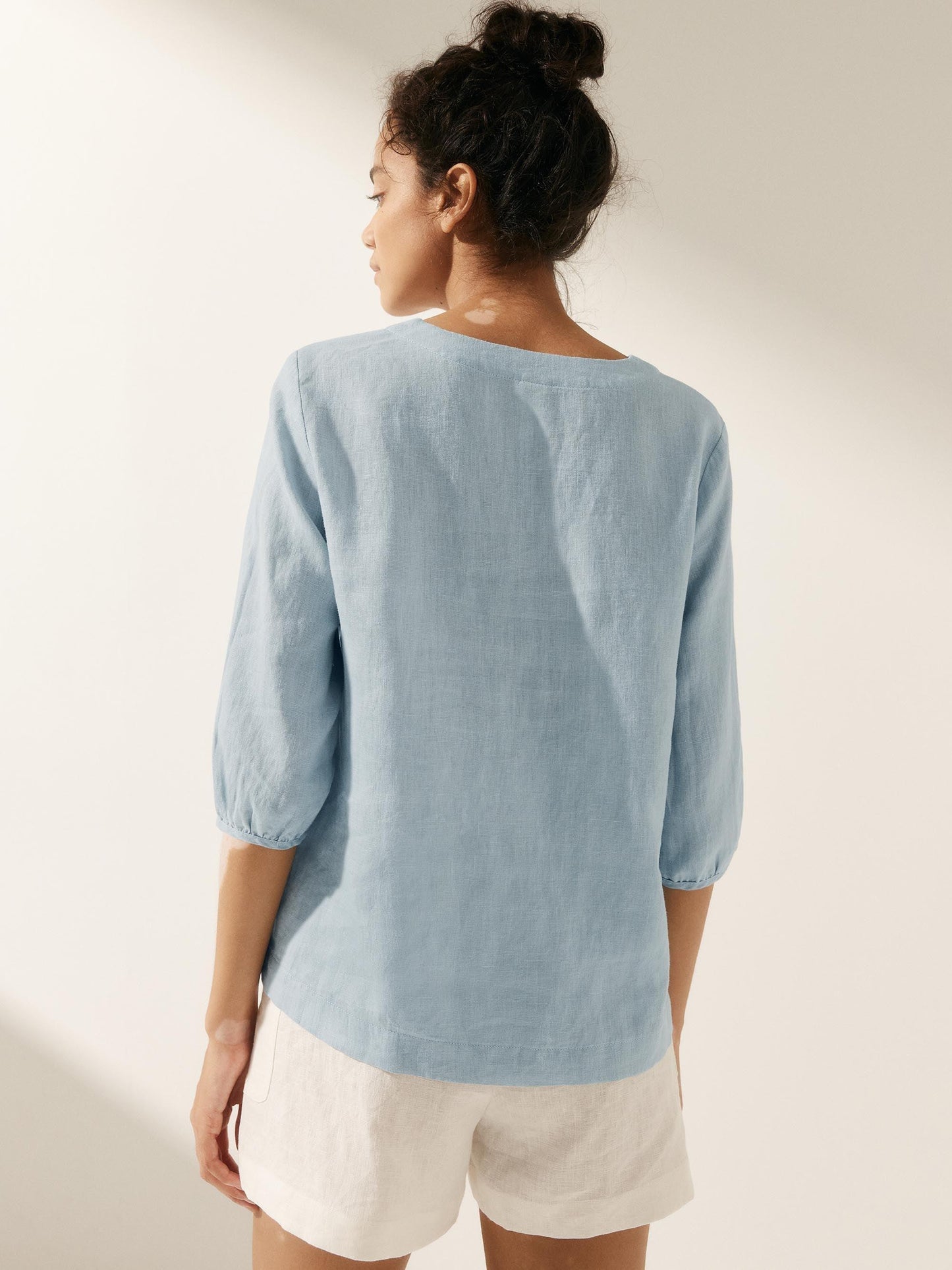LEAH Puff Sleeves Top