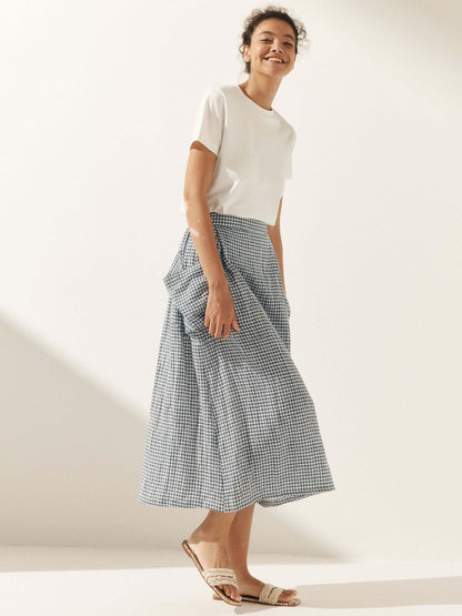 MARINA Elastic Waist Skirt