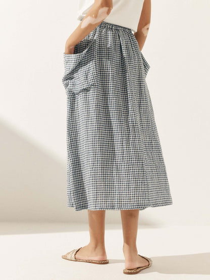 MARINA Elastic Waist Skirt