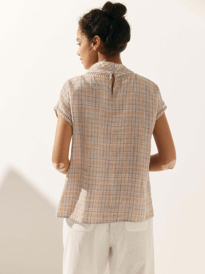 QUINN Cutout Turtleneck Top