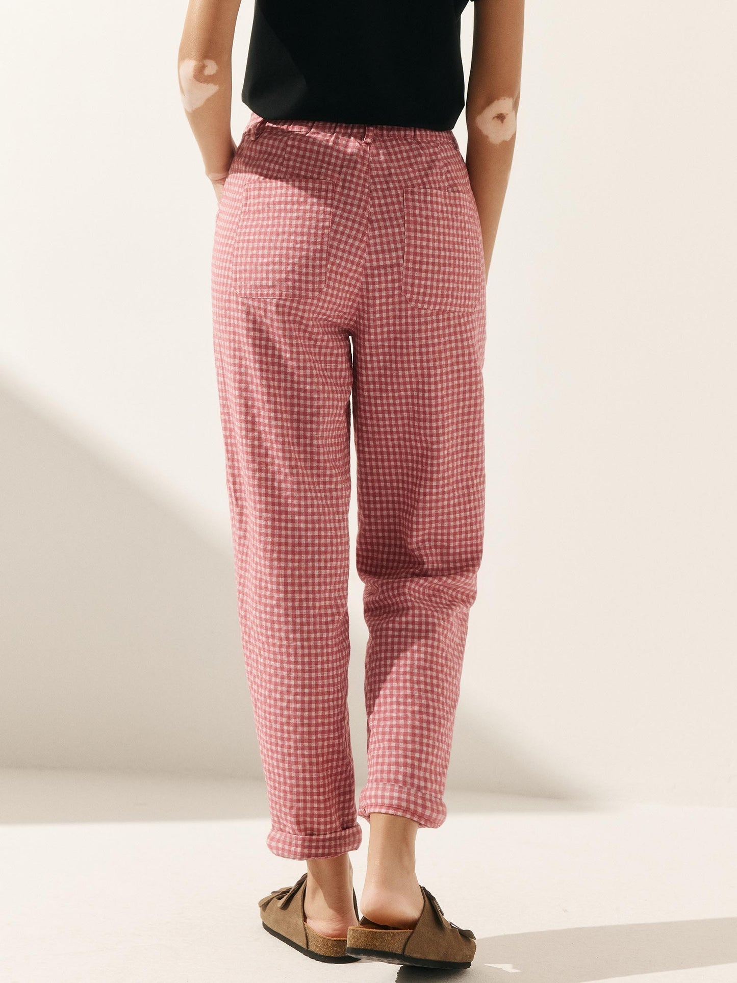 HEIDI Simple Button Fly Trousers