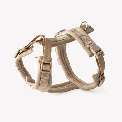 'Sand' - Velvet Dog Harness