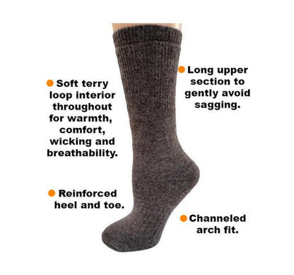 Alpaca American Traveler Socks