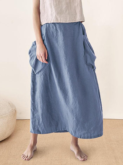 MARINA Elastic Waist Skirt