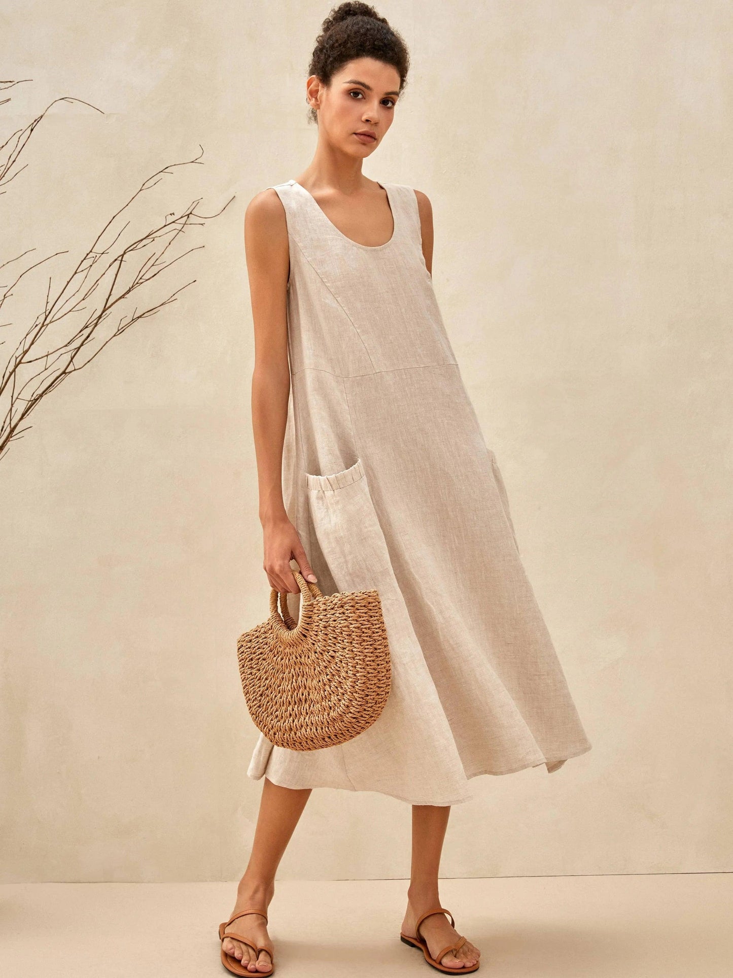GIANA Swing Beach Tank Dress