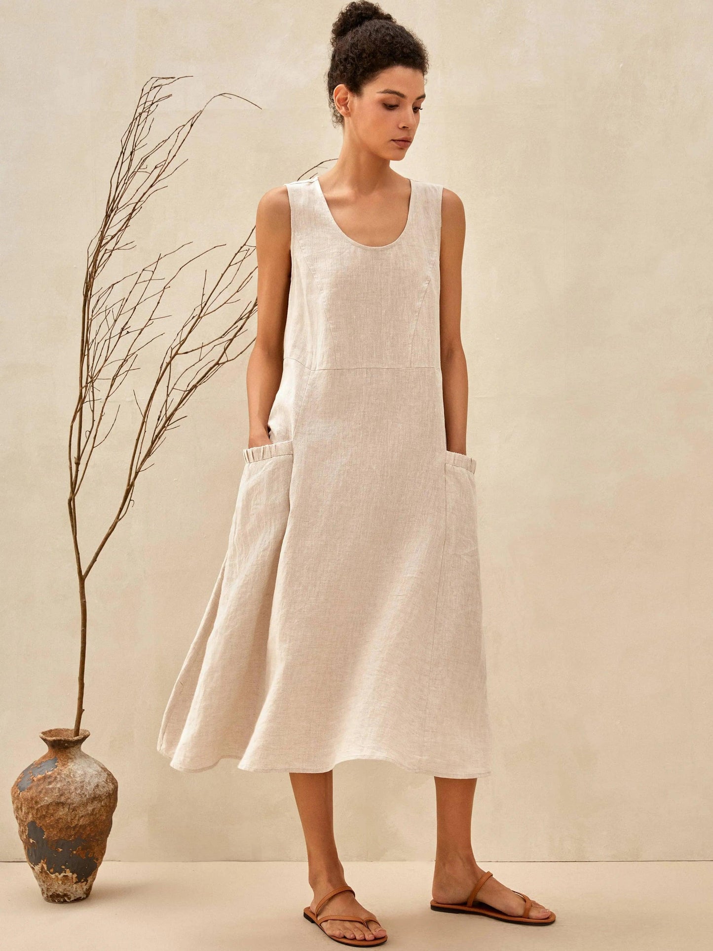 GIANA Swing Beach Tank Dress