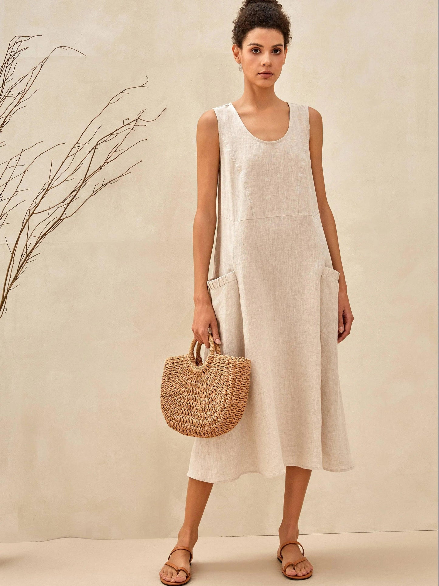 GIANA Swing Beach Tank Dress