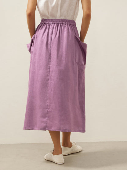 MARINA Elastic Waist Skirt