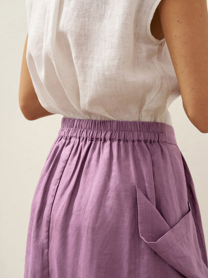 MARINA Elastic Waist Skirt