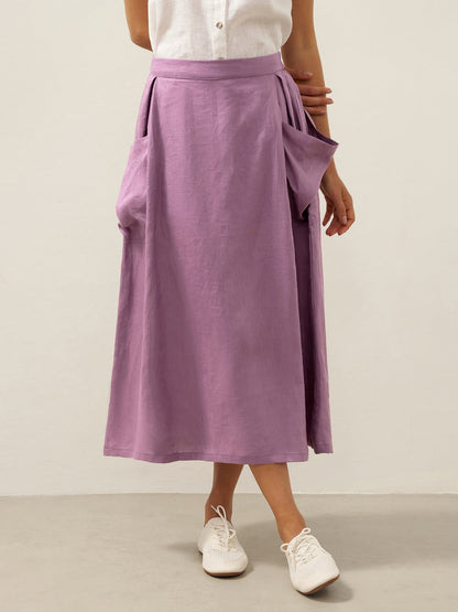 MARINA Elastic Waist Skirt
