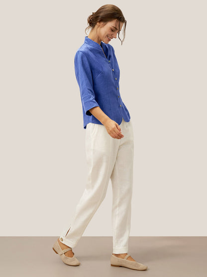 AMELIA Hand Button Fitted Jacket