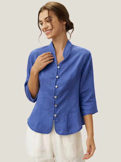 AMELIA Hand Button Fitted Jacket