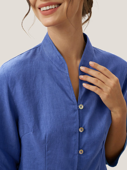AMELIA Hand Button Fitted Jacket