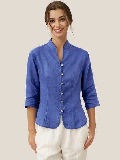 AMELIA Hand Button Fitted Jacket