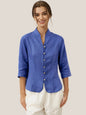 AMELIA Hand Button Fitted Jacket