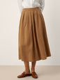LILITH Pleated Side Button Skirt