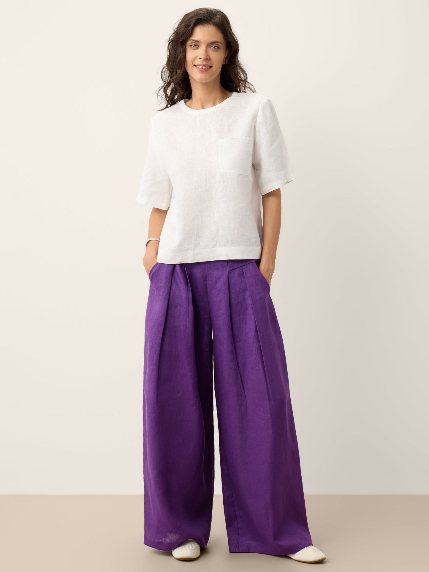 REGINA Drop Shoulder Boxy Top