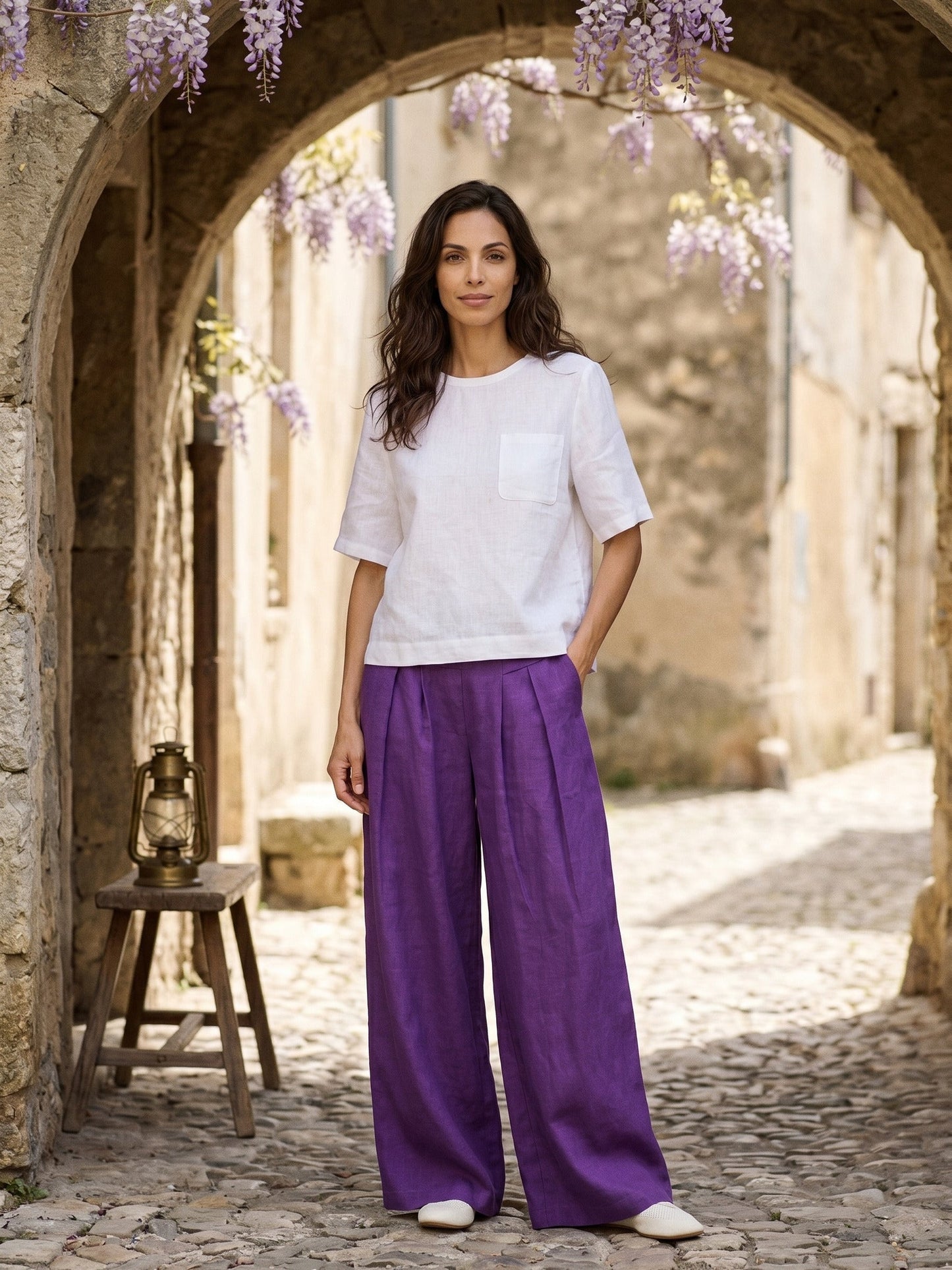 REGINA Drop Shoulder Boxy Top