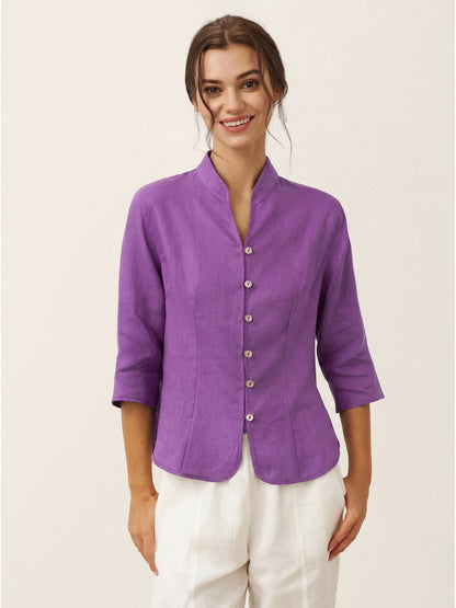 AMELIA Hand Button Fitted Jacket