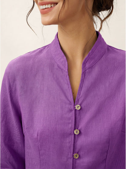 AMELIA Hand Button Fitted Jacket