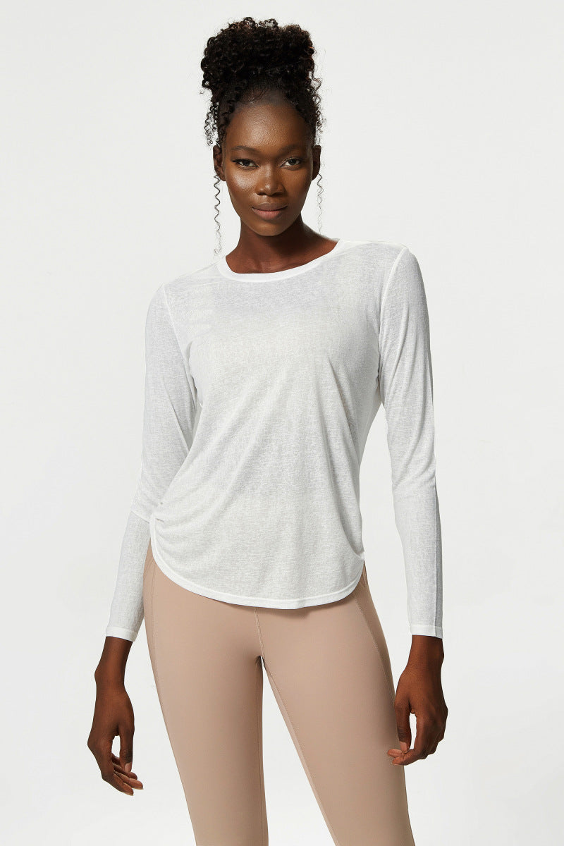 Long-Sleeved Sports Top Quick Drying