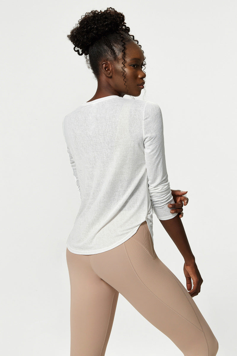 Long-Sleeved Sports Top Quick Drying