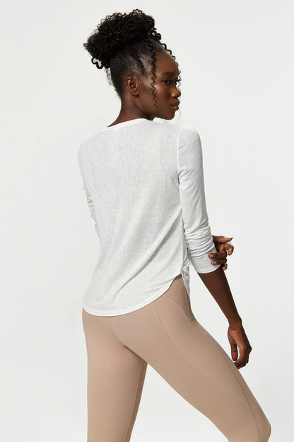 Long-Sleeved Sports Top Quick Drying