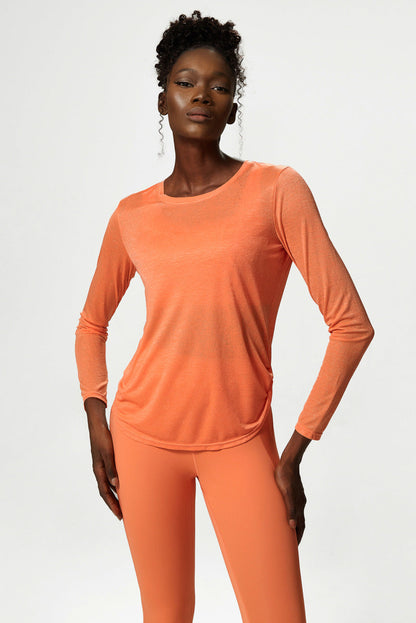 Long-Sleeved Sports Top Quick Drying