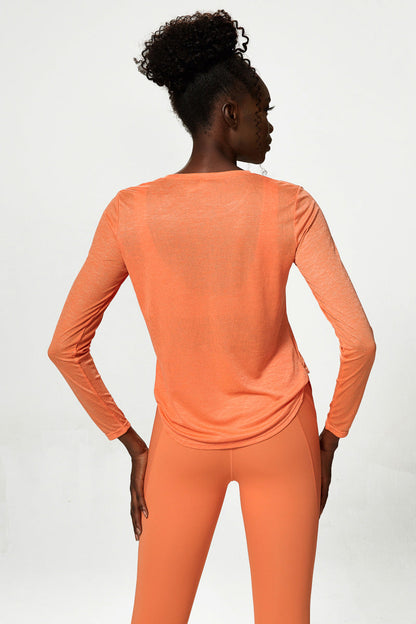 Long-Sleeved Sports Top Quick Drying