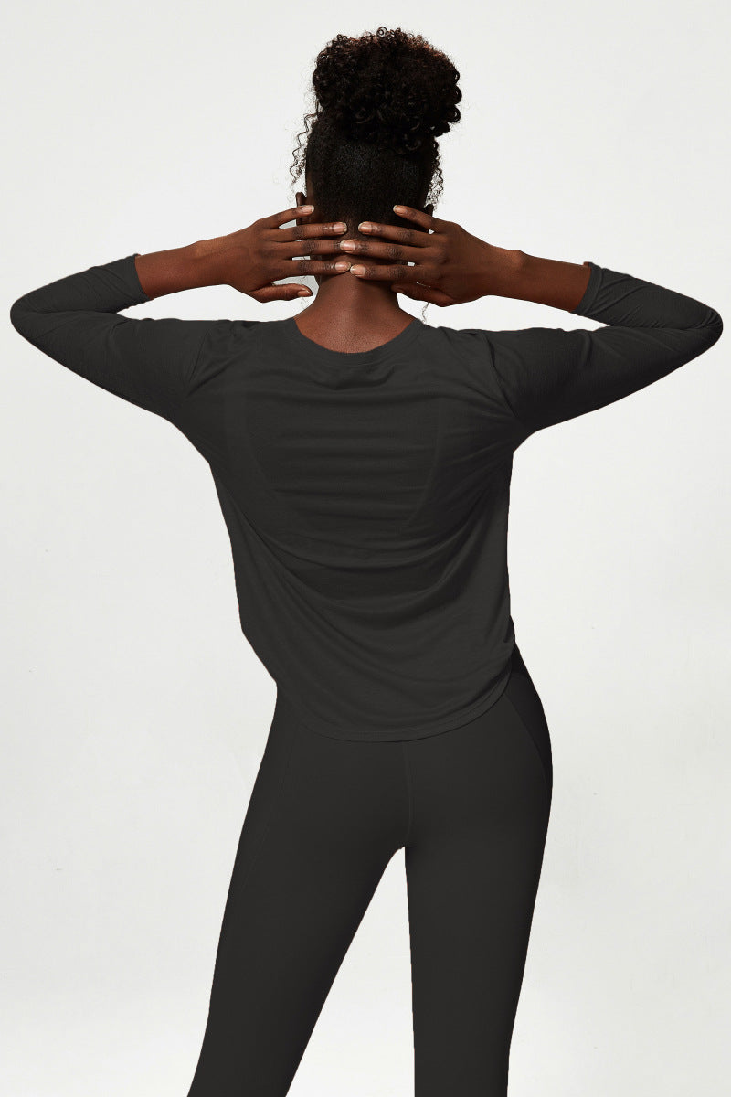 Long-Sleeved Sports Top Quick Drying