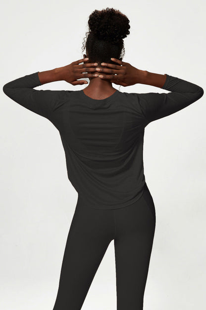 Long-Sleeved Sports Top Quick Drying