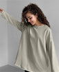 Spring Autumn Cotton Long Sleeved Loose Top