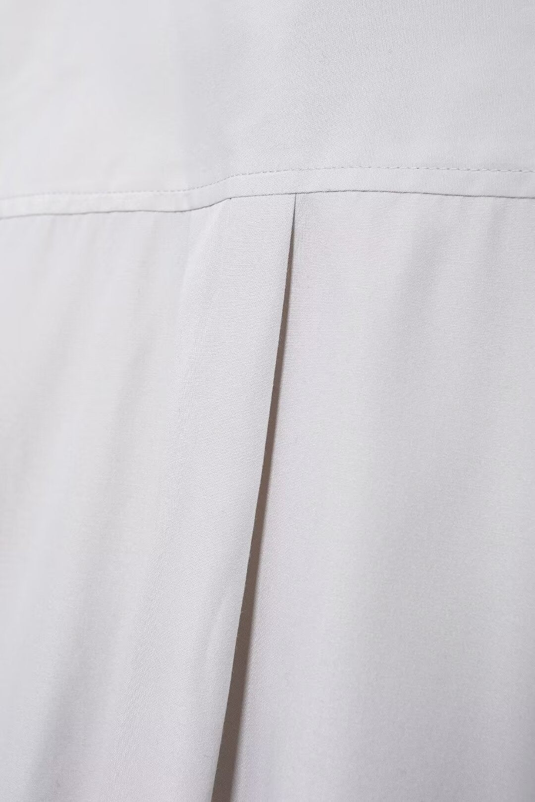 Jewelry Poplin Shirt Casual Two-Piece Set