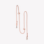 'Powder Rose' - Hands Free Braided Leash