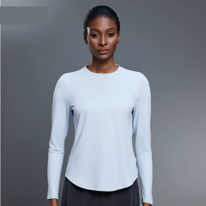 Crew Neck Loose Long Sleeve Top