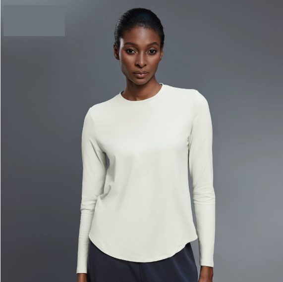 Crew Neck Loose Long Sleeve Top