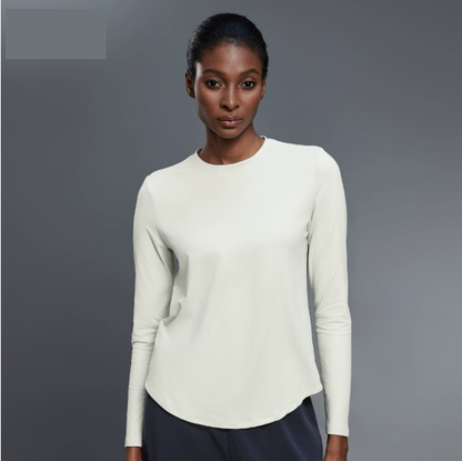 Crew Neck Loose Long Sleeve Top