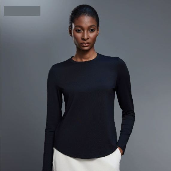 Crew Neck Loose Long Sleeve Top