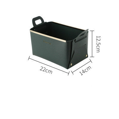 Nordic PU Leather Large Storage Box