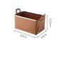 Nordic PU Leather Large Storage Box