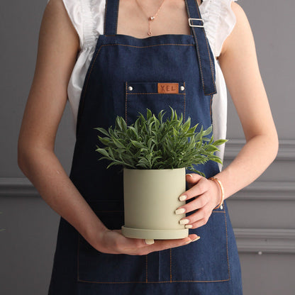 Nordic Industrial Style Colorful Ceramic Flowerpot