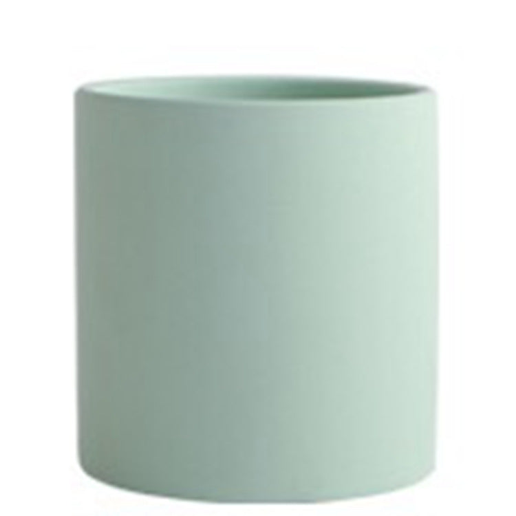 Nordic Industrial Style Colorful Ceramic Flowerpot