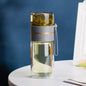 Glass Water Bottle w/ Tea Infuser Filter